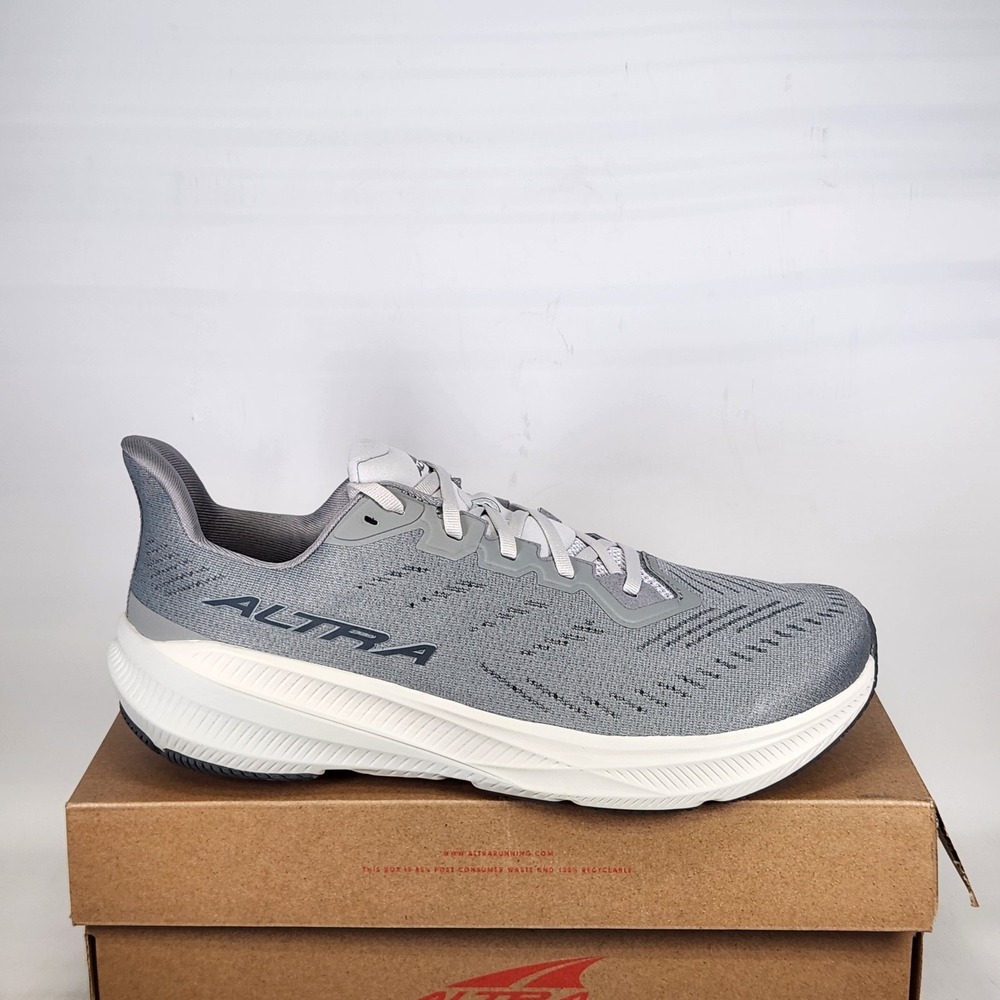 Altra Experience Flow 2 Running Shoe Men Size 10.5 Gray Low Drop Athletic - Picture 1 of 7